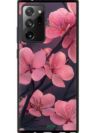 Чохол на samsung galaxy note 20 ultra пурпурова сакура "6075b-2051-2448"