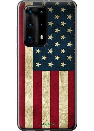 Чохол на huawei p40 pro plus прапор сша "395u-1917-10746"