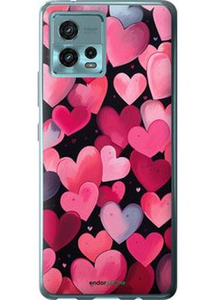 Чехол на motorola g72 сердечки 4 "5662u-2859-2448"