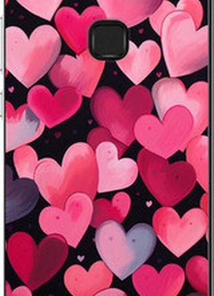 Чехол на huawei p10 lite сердечки 4 "5662u-896-2448"