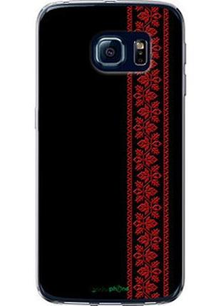 Чехол на samsung galaxy s6 edge g925f вышиванка 53 "2041t-83-2448"