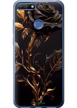 Чехол на huawei honor 7a pro роза 3 "5552u-1440-2448"