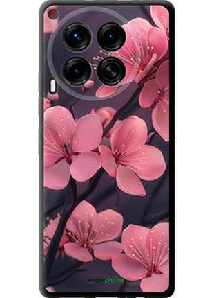 Чохол на tecno camon 30 4g пурпурова сакура "6075b-3712-2448"