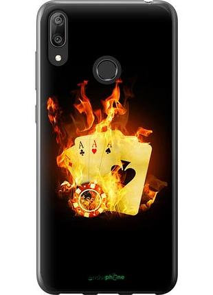 Чохол на huawei y7 2019 гірлячі картки "839u-1638-10746"