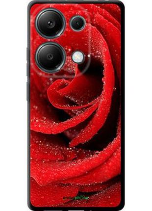 Чехол на xiaomi poco m6 pro красная роза "529b-3452-2448"