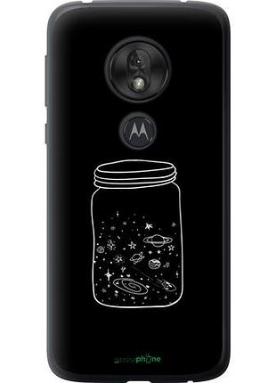 Чехол на motorola moto g7 play космос в банке "4297u-1656-10746"