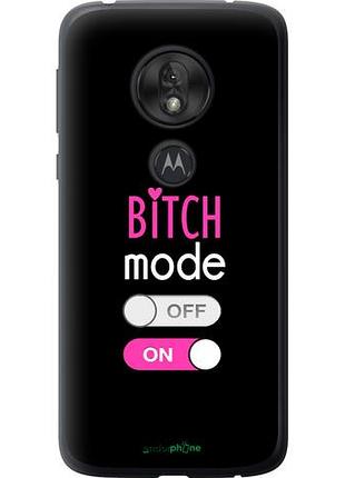 Чехол на motorola moto g7 play bitch mode "4548u-1656-10746"