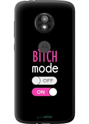 Чехол на motorola moto e5 play bitch mode "4548u-1429-10746"
