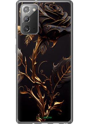 Чехол на samsung galaxy note 20 роза 3 "5552t-2036-2448"