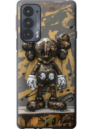 Чехол на motorola edge 20 bronze kaws "6097u-2497-10746"