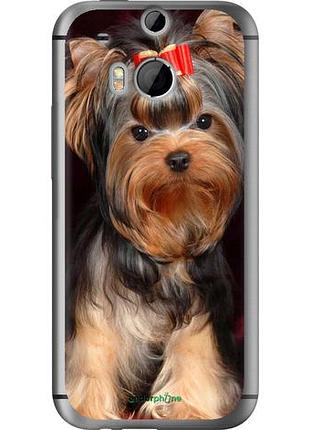 Чехол на htc one m8 йоркширский терьер "929u-30-10746"