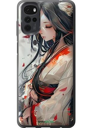 Чехол на motorola g22 кицуне "6073u-2681-10746"