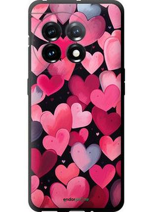 Чехол на oneplus 11 сердечки 4 "5662b-2940-2448"