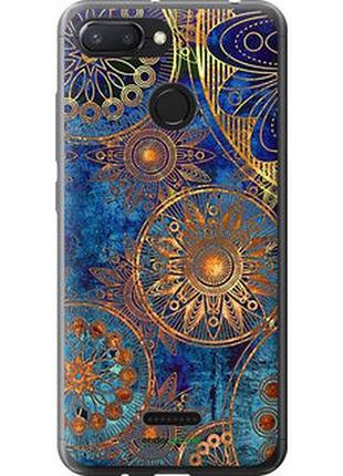 Чохол на xiaomi redmi 6 золотий візерунок "678u-1521-2448"