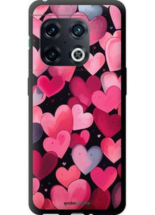 Чехол на oneplus 10 pro сердечки 4 "5662b-2588-2448"