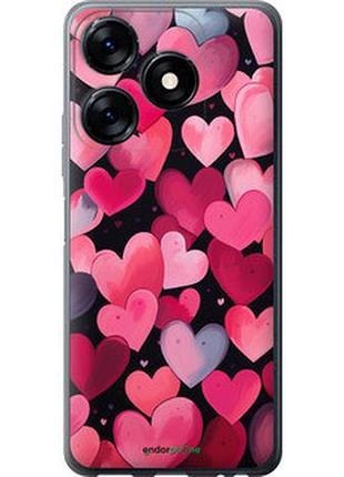 Чехол на tecno spark 10c сердечки 4 "5662u-3116-2448"