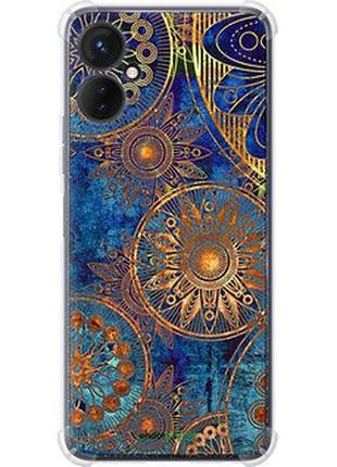 Чохол на tecno spark 9 pro золотий візерунок "678sp-2832-2448"