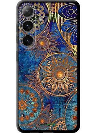Чехол на samsung galaxy s24 золотой узор "678b-3390-2448"