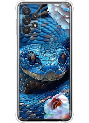 Чехол на samsung galaxy a32 a325f blue snake "6079sp-2204-2448"