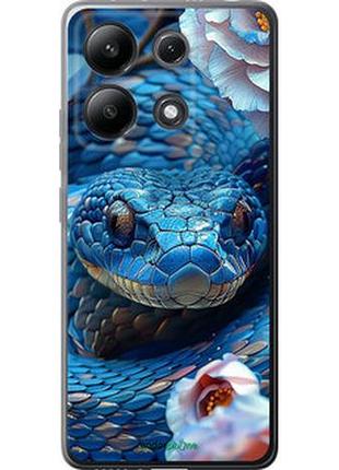 Чехол на xiaomi redmi note 13 4g blue snake "6079u-3654-2448"