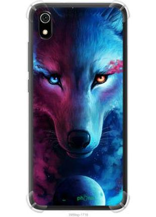 Чехол на xiaomi redmi 7a арт-волк "3999sp-1716-2448"