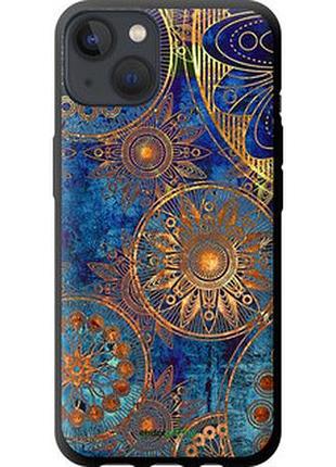 Чехол на iphone 13 золотой узор "678b-2374-2448"