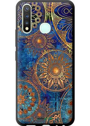 Чехол на vivo y19 золотой узор "678b-630-2448"