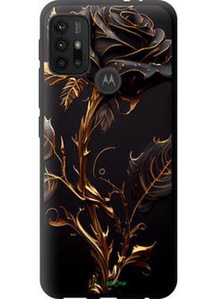 Чехол на motorola moto g20 роза 3 "5552b-2461-2448"