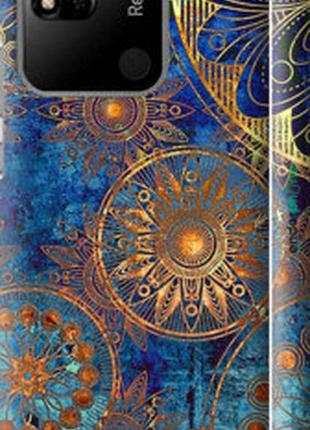 Чехол на xiaomi redmi 10a золотой узор "678m-2578-2448"