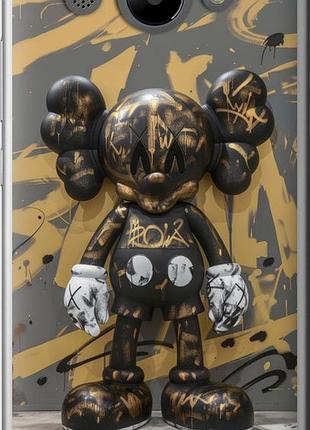 Чехол на huawei y3 2017 bronze kaws "6097u-991-10746"