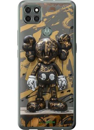 Чехол на motorola g9 power bronze kaws "6097u-2229-10746"