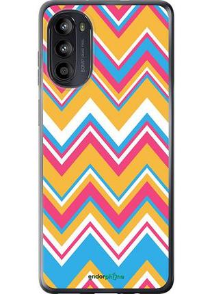 Чехол на motorola moto g52 шеврон v2 "1057u-2691-10746"