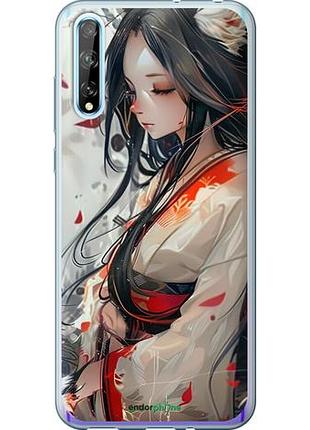 Чохол на huawei p smart s кицюне "6073u-1813-10746"