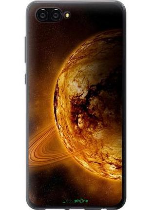 Чехол на huawei nova 2s жёлтый сатурн "170u-1388-10746"