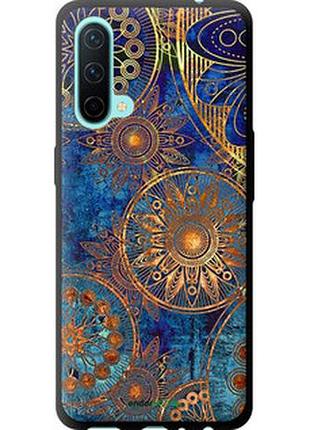 Чехол на oneplus nord ce золотой узор "678b-2382-2448"