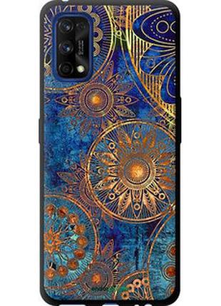 Чехол на realme 7 pro золотой узор "678b-2082-2448"