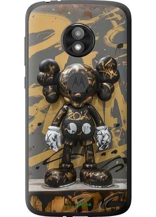 Чехол на motorola moto e5 play bronze kaws "6097u-1429-10746"