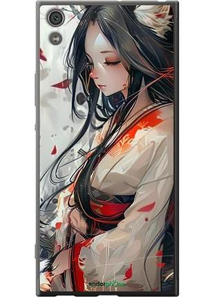 Чехол на sony xperia xa1 ultra g3212 кицуне "6073u-1237-10746"