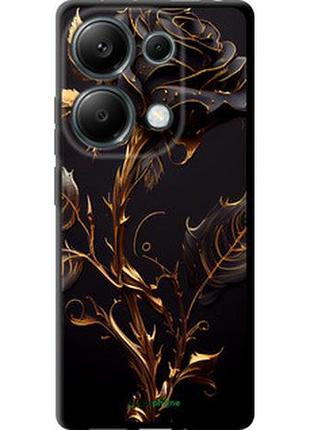 Чехол на xiaomi redmi note 13 pro 4g роза 3 "5552b-3653-2448"