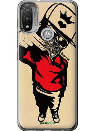 Чехол на motorola e20 swag. super "808u-2509-10746"