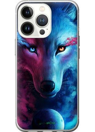 Чехол на iphone 13 pro арт-волк "3999u-2372-2448"