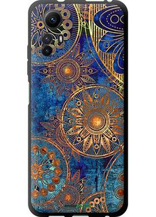 Чехол на xiaomi redmi note 12s золотой узор "678b-3065-2448"