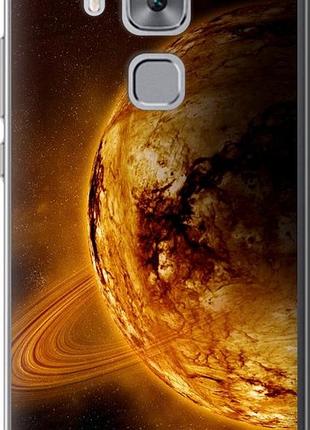 Чохол на huawei nova plus жовтий сатурн "170u-961-10746"