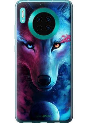 Чехол на huawei mate 30 арт-волк "3999u-1773-2448"