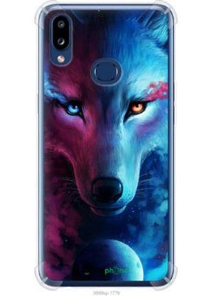 Чехол на samsung galaxy a10s a107f арт-волк "3999sp-1776-2448"
