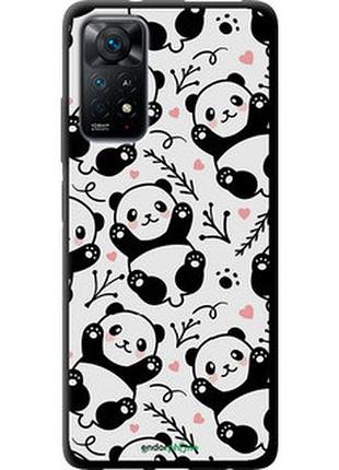 Чехол на xiaomi redmi note 11 панды "4318b-2516-2448"