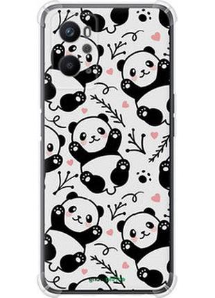 Чехол на oppo a96 панды "4318sp-2598-2448"