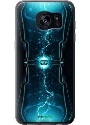Чехол на samsung galaxy s7 edge g935f молнии в цилиндре "120u-257-2448"