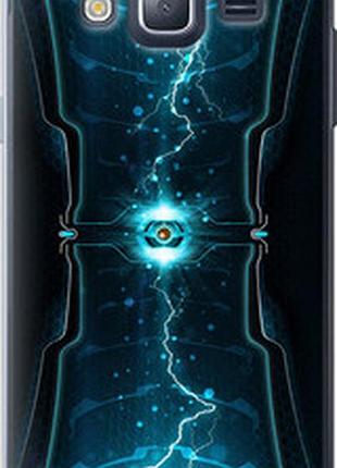 Чехол на samsung galaxy j3 duos (2016) j320h молнии в цилиндре "120t-265-2448"