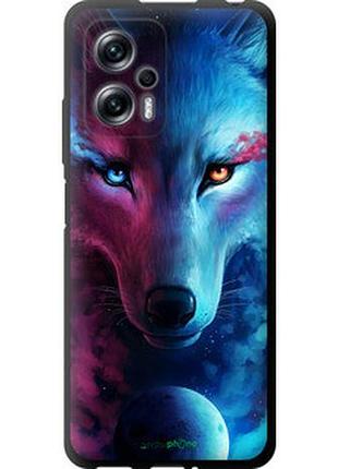 Чехол на xiaomi poco x4 gt 5g арт-волк "3999b-3862-2448"